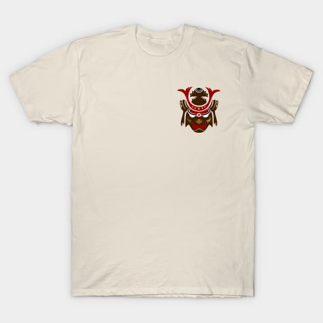 Japannese samurai mask T-Shirt by DDLRD